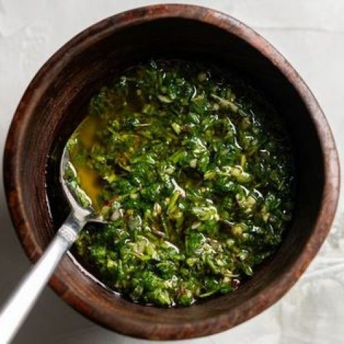 El chimichurri, mejor con AOVE